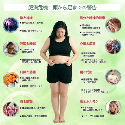 🥇公式旗艦店 /𝑮𝑳𝑶𝑹𝑬𝐍𝐃𝗔®＆NAD+ 10-in-1 ナノ強化フォーミュラ — 肥満、肌のたるみ、糖尿病、睡眠時無呼吸症候群、関節の悩み、その他健康上の懸念にアプローチ🌿🌿🌿