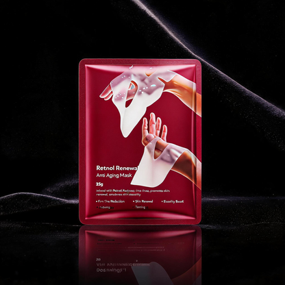 レチノール リニューアル エイジングケア シートマスク